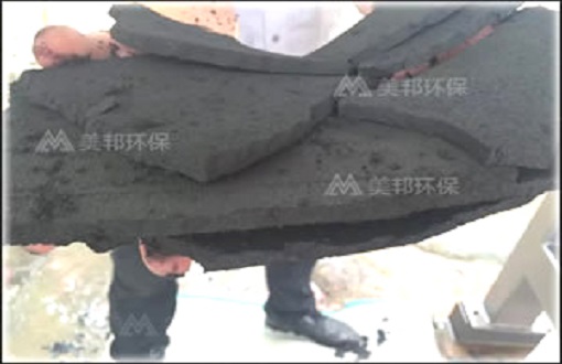 惠州博羅印染廢水污泥脫水機(jī)案例